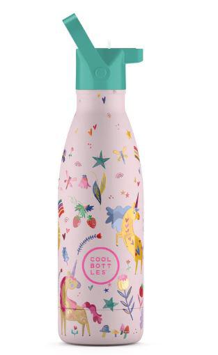 THE KIDS BOTTLE-FUNNY UNICORNS 350ML