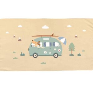 TOALLA PLAYA ANTIARENA SURF VAN