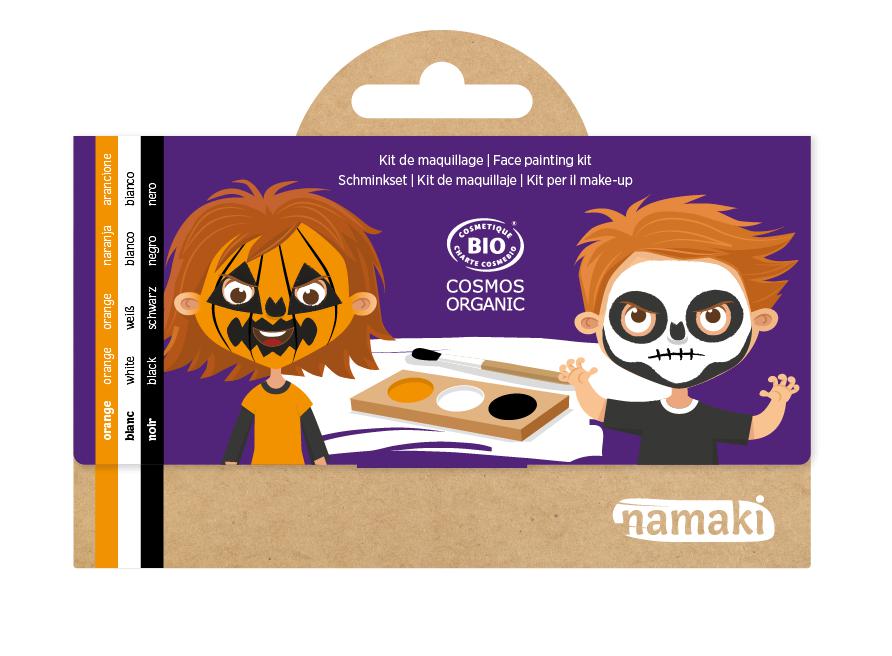 kit Maquillaje Calabaza & Esqueleto - Imagen 2