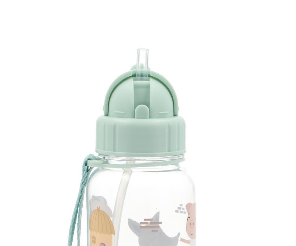 BOTELLA PLASTICO THE THREE LITTLE PIGS