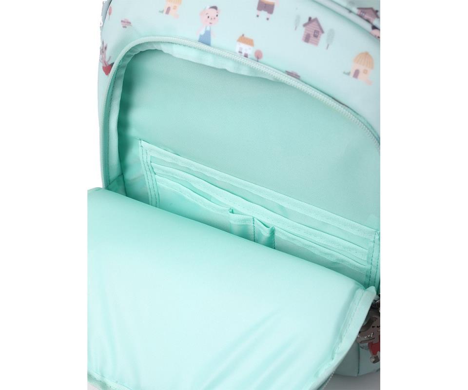 MOCHILA MEDIANA THE TREE LITTLE PIGS LLAVERO