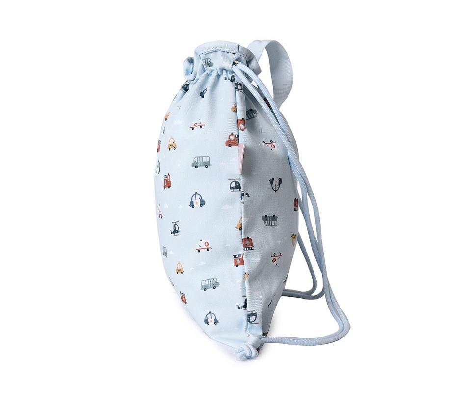MOCHILA SACO TELA CITY CARS