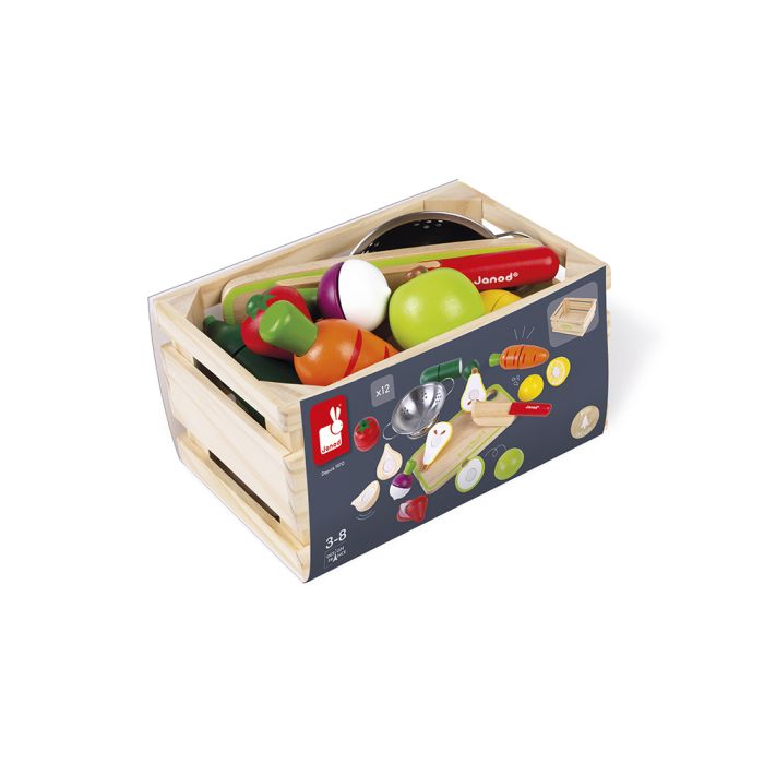 MAXI SET DE FRUTAS Y VERDURAS VELCRO