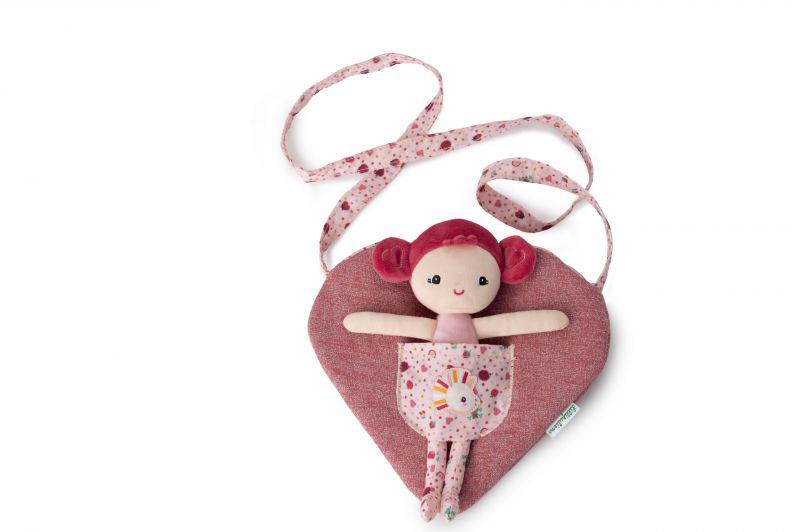MUÑECA ALINE CON BOLSA EN FORMA DE