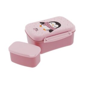 CAJA DE ALMUERZO HERMETICA CON HIELO PENGUIN