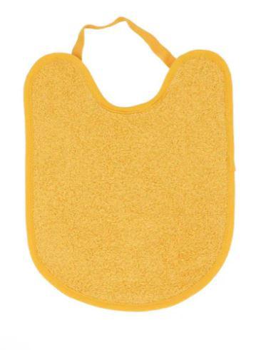 PACK 4 BABEROS RIZO BLUE/MUSTARD/ROSA/MALVA