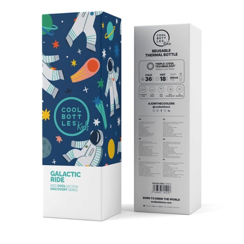 THE KIDS BOTTLE-GALATIC RIDE 500ML