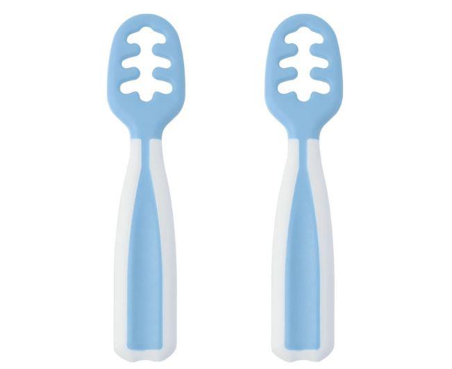 CUCHARA AZUL 2 PIEZAS APRENDIZAJE