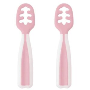 CUCHARA ROSA 2 PIEZAS APRENDIZAJE