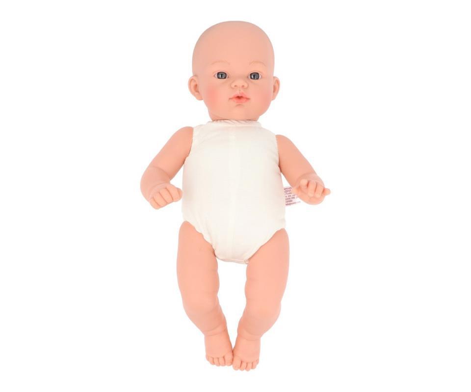 MUÑECO MATEO CON PETO VICHY AZUL