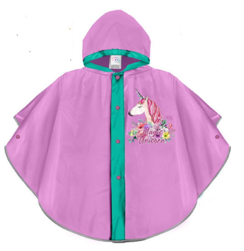 CHUBASQUERO CAPA IMPERMEABLE UNICORNIO
