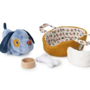 JULES EL PERRO Y SU CESTA