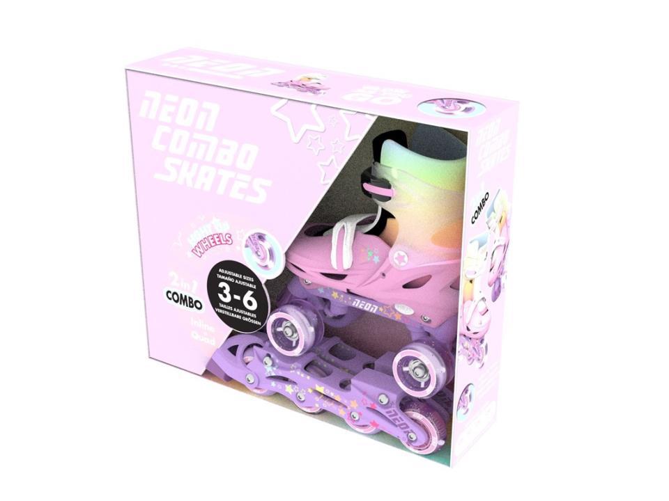 PATINES COMBO NEóN RAINBOW T 34-37