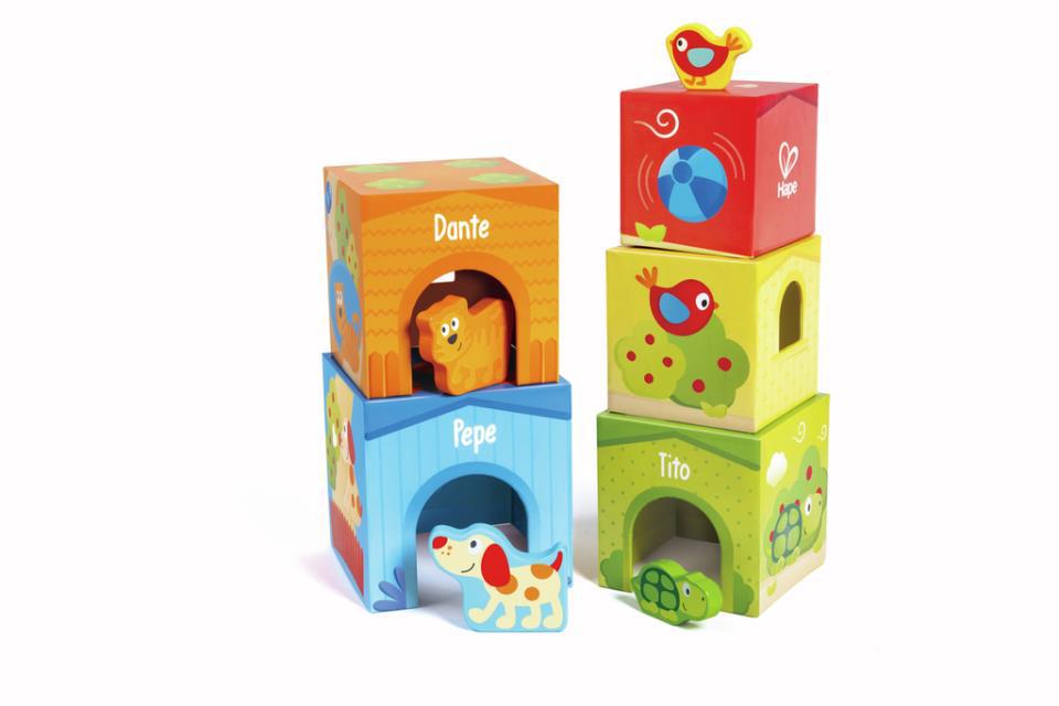 CUBOS APILABLES PEPE Y FRIENDS