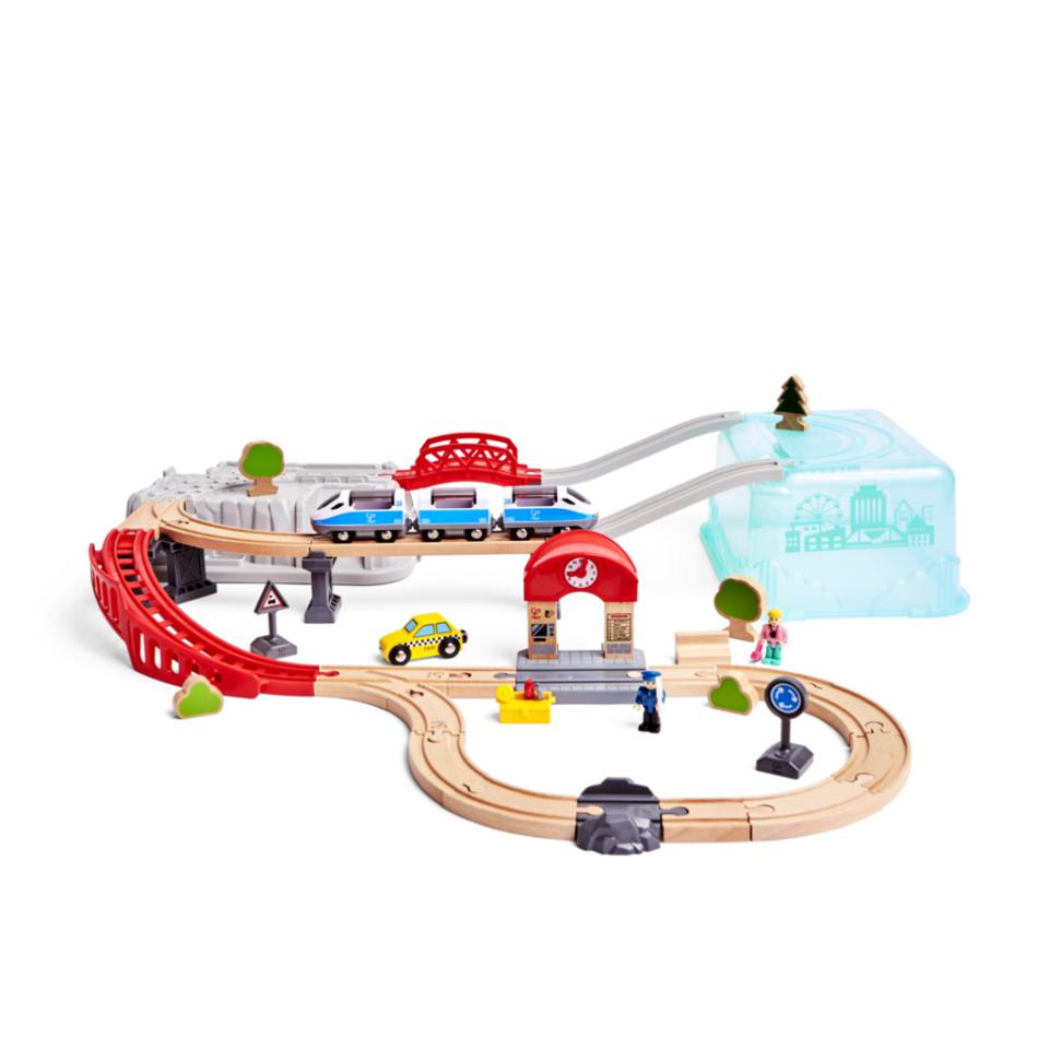 JUEGO DE BLOQUES DE CONSTRUCCION TREN DE CIUDAD
