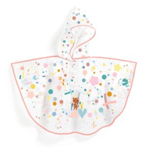 PONCHO DE LLUVIA GATO TALLA XS 90-110CM