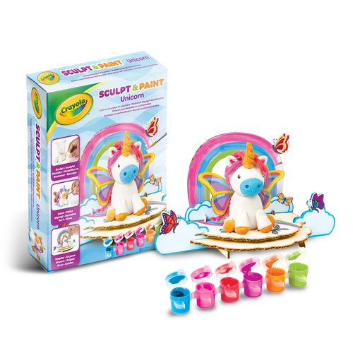SET CREA Y DECORA UNICORNIO CON ARCILLA