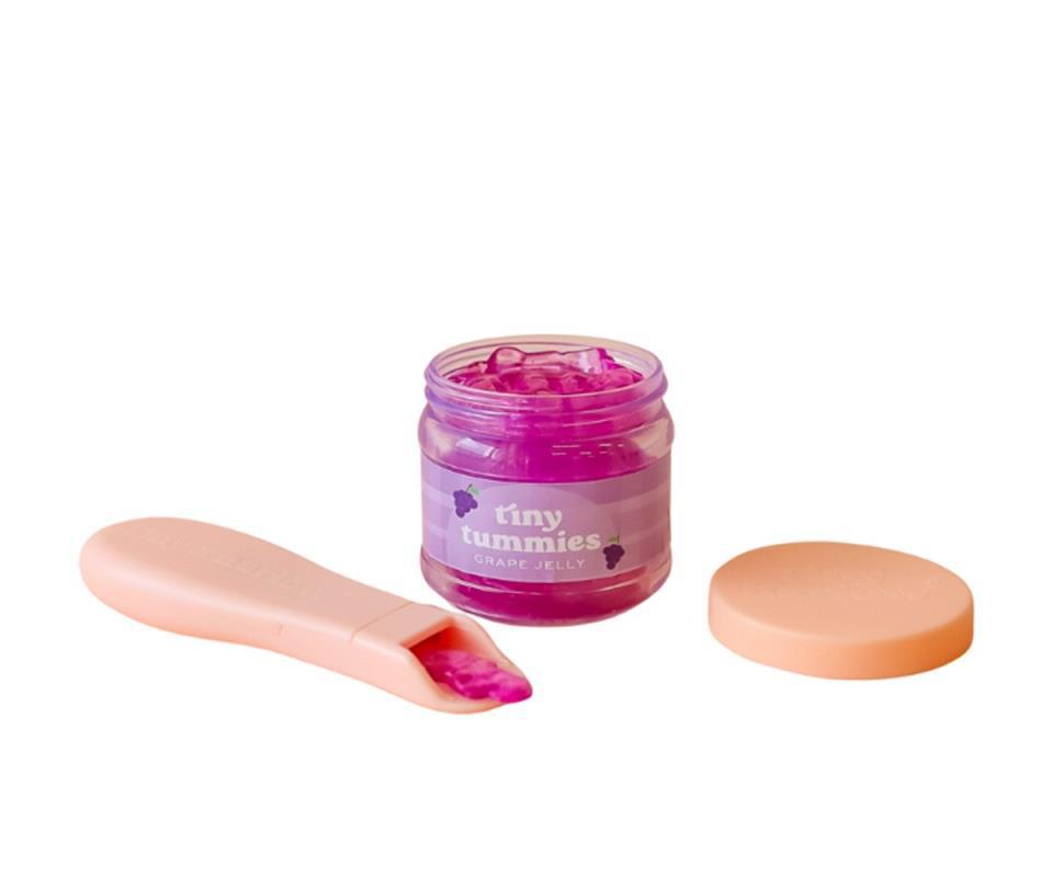 TINY HARLOW-POTITO Y CUCHARA PARA MUÑECOS UVA