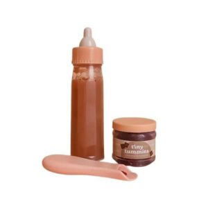 TINY HARLOW-SET POTITO Y BIBERON DE CHOCOLATE