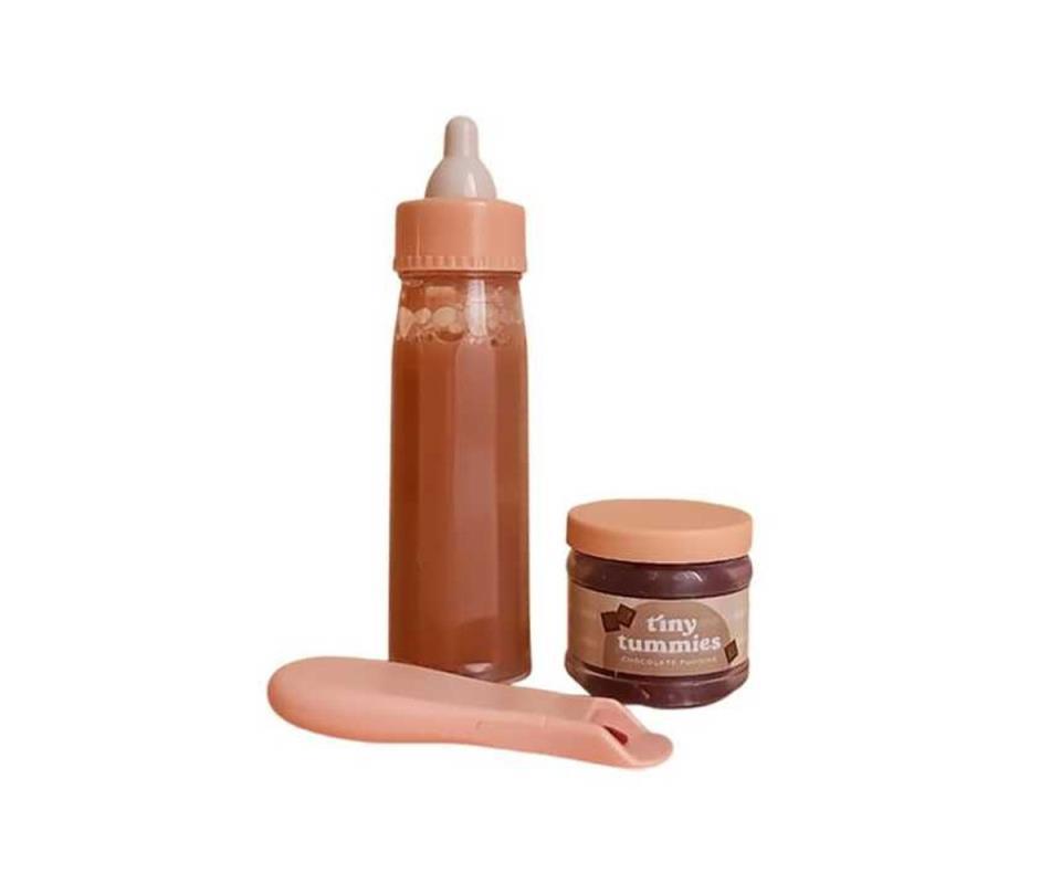 TINY HARLOW-SET POTITO Y BIBERON DE CHOCOLATE