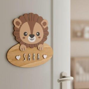 PLACA LEON CON KIT LETRAS 