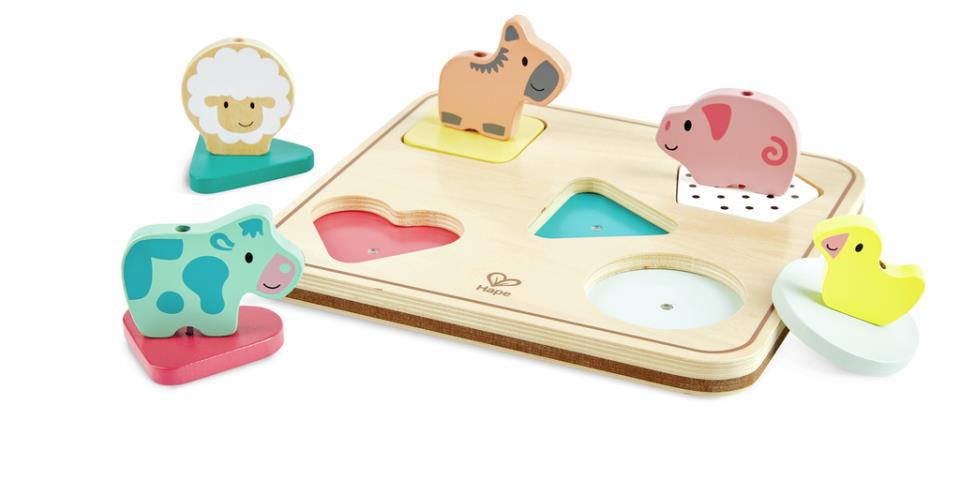 PUZZLE DE SONIDOS ANIMALES TOM