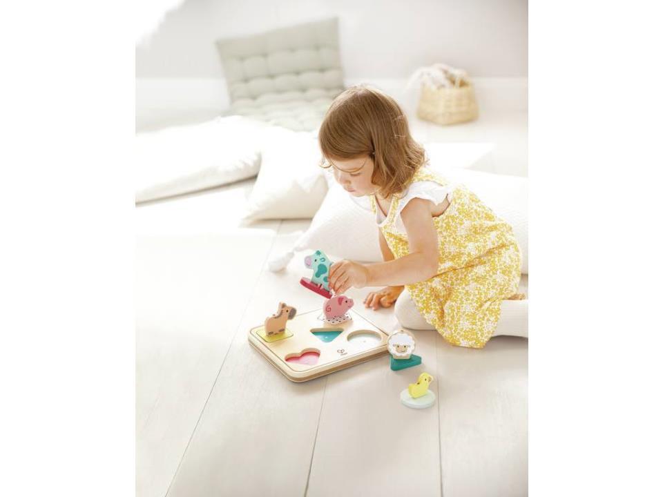 PUZZLE DE SONIDOS ANIMALES TOM