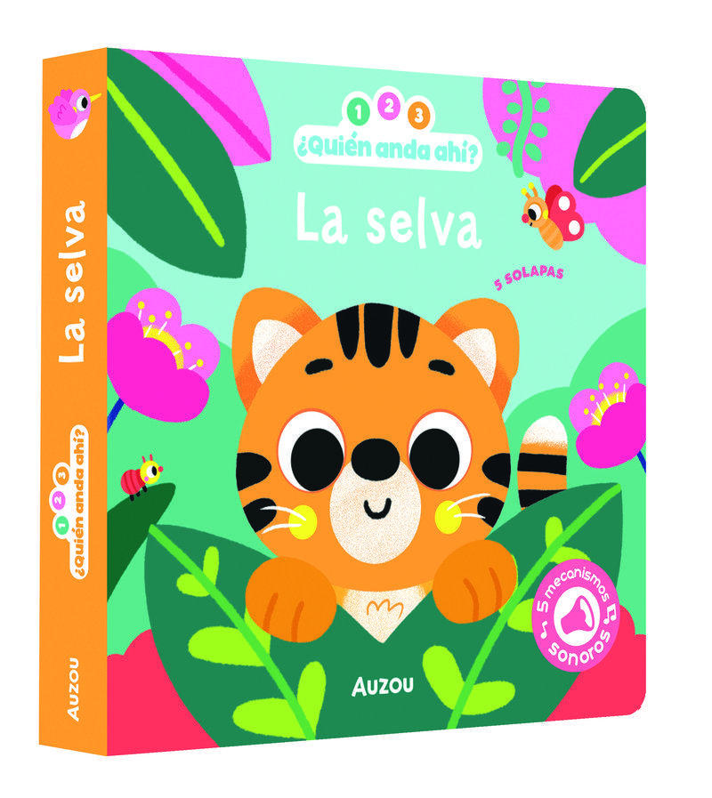 1 2 3  QUIEN ANDA AHI LA SELVA LIBRO DE SONIDOS