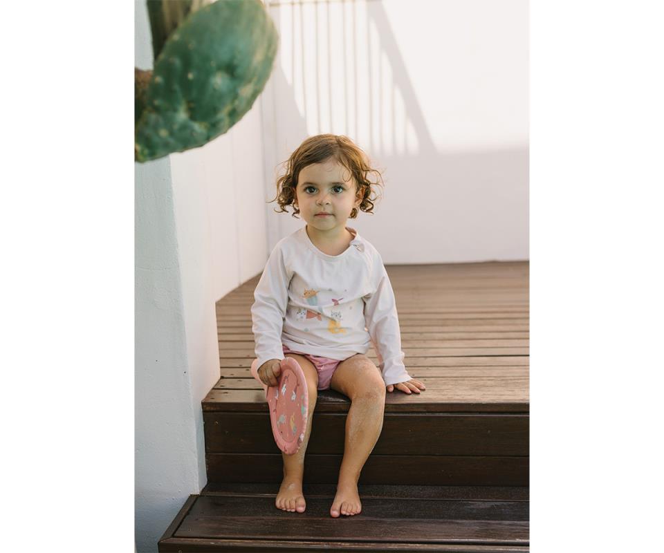 CAMISETA PROTECCION SOLAR MANGA LARGA MERMAID CATS