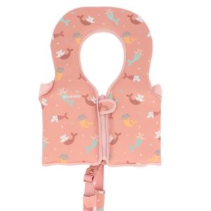 CHALECO FLOTADOR APRENDIZAJE MERMAID CATS TALLA 1-