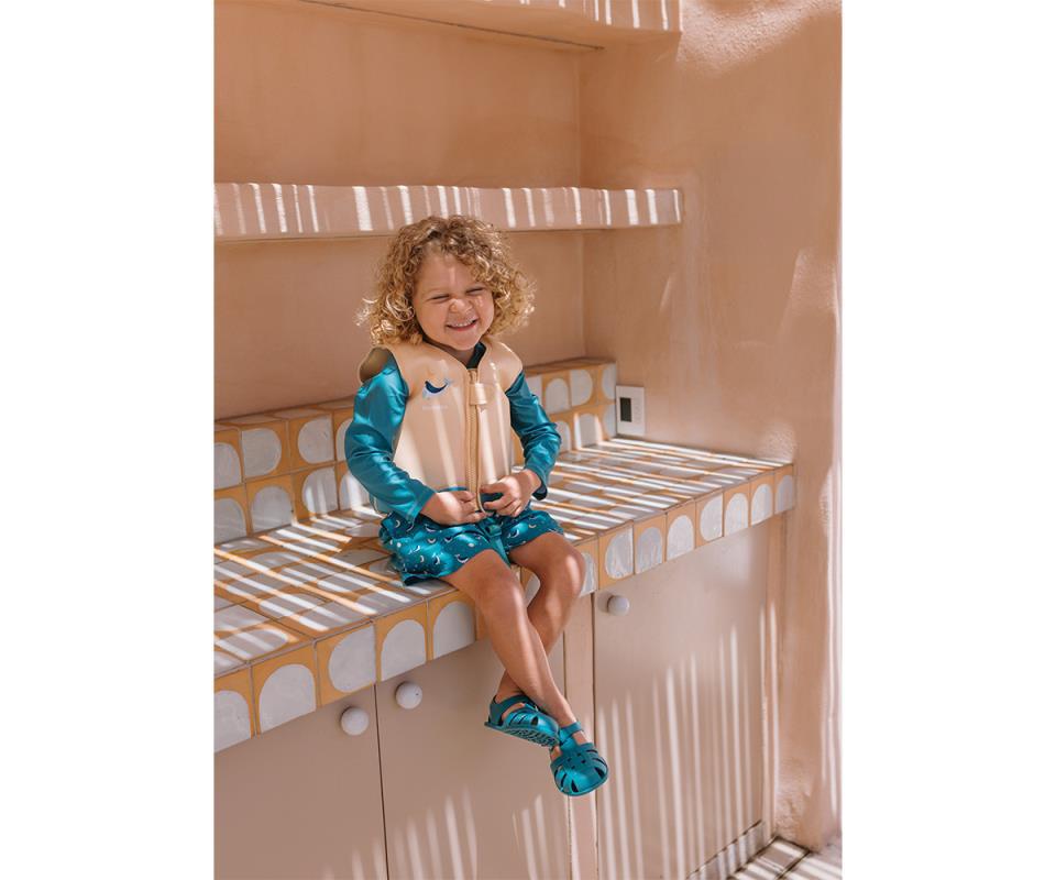 CHALECO FLOTADOR APRENDIZAJE WHALE TEAL