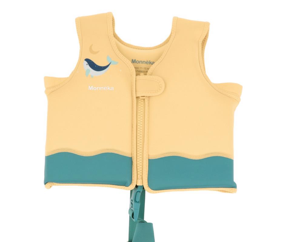 CHALECO FLOTADOR APRENDIZAJE WHALE TEAL