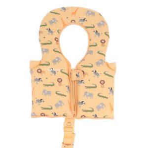 CHALECO FLOTADOR APRENDIZAJE WILD ANIMALS TALLA 1-