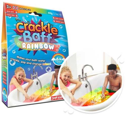 CRACKLE BAFF COLOURS RAINBOW 6 PACK