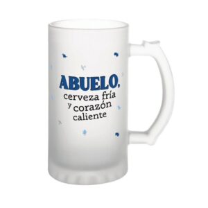JARRA DE CERVEZA-ABUELO CADA MOMETO CONTIGO SE CON