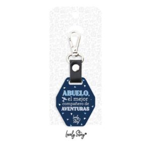 LLAVERO ABUELO EL MEJOR COMPAÑERO DE AVENTURAS