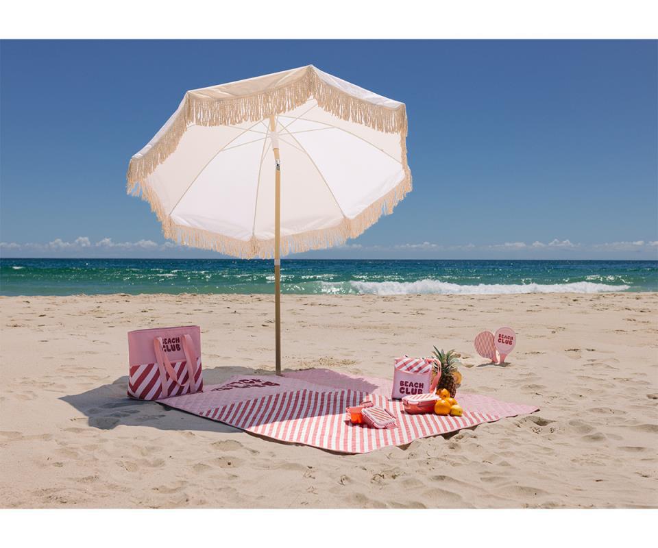 MANTA PICNIC STRIPES BLOOM & BLUSH