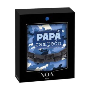 PULSERA DE PIEL PAPA CAMPEON 