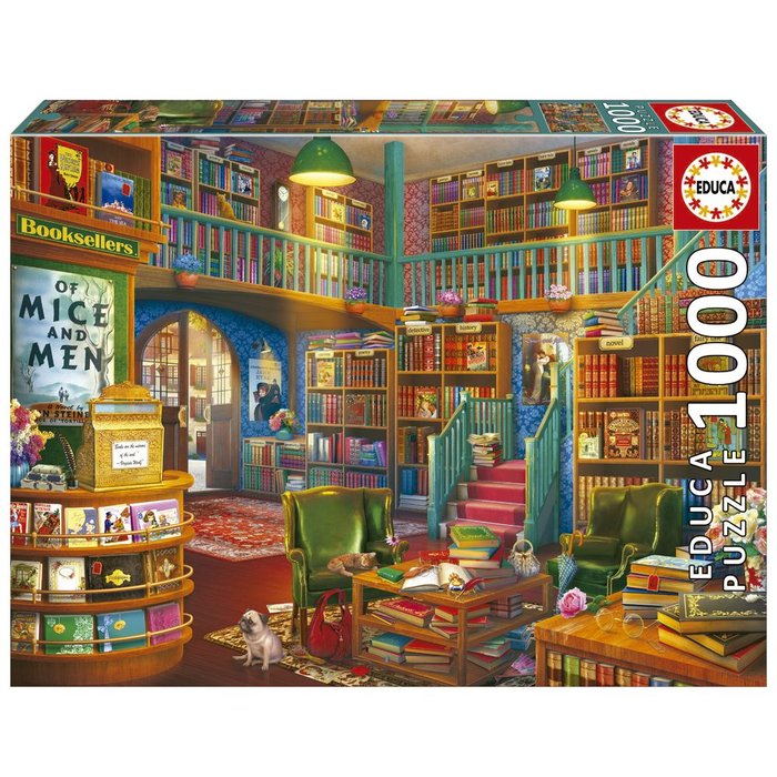 PUZZLE LIBRERIA 1000 PIEZAS