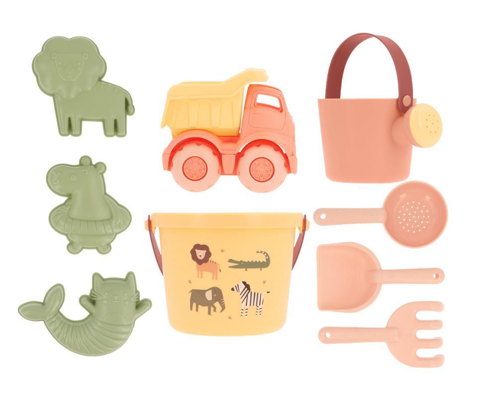 SET DE JUGUETES DE PLAYA WILD ANIMALS