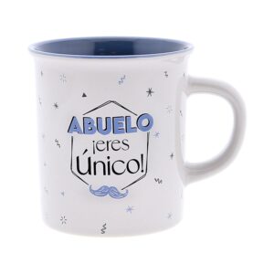 TAZA VINTAGE ABUELO ¡ERES UNICO  400 ML
