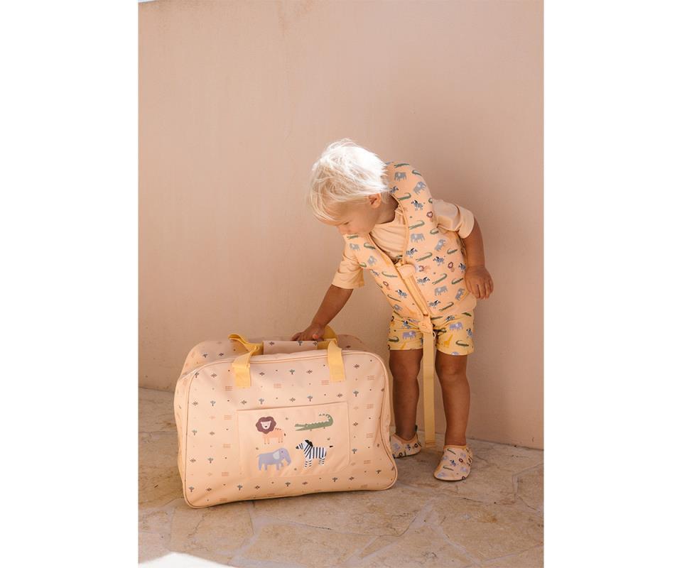 BOLSO DE PLAYA CON REJILLA WILD ANIMALS