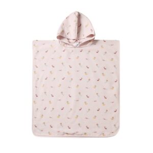 PONCHO DE PLAYA MERMAID CATS