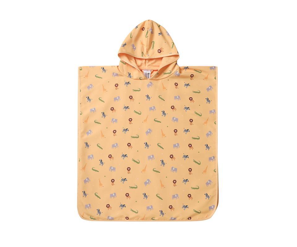 PONCHO DE PLAYA WILD ANIMALS