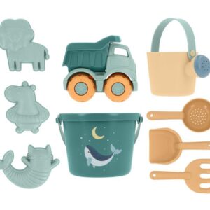 SET DE JUGUETES DE PLAYA WHALE TEAL