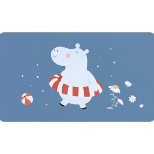 TOALLA PLAYA MICROFIBRA HIPPOS 